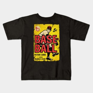 VINTAGE BASEBALL - TOPPS CARDS 1 STICK Kids T-Shirt